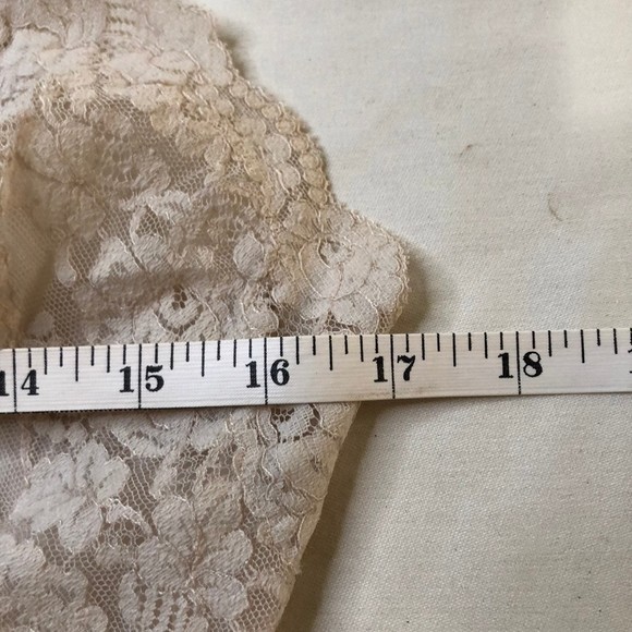 Vtg Henson Kickerknick Lacy Neglige', Nightgown, Slip Dress 1980s Movie Prop 34" - Picture 9 of 12